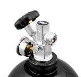 NOS 20 lbs. Nitrous Bottle 14760BNOS Oxide Bottles, Aluminum, Black, Capacity, Shipped Empty, Each thumbnail 2