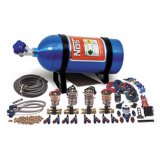 NOS Pro Shot Fogger Nitrous Oxide Systems 02462NOS System, Fogger, Wet, 250-400 hp, 10 lb. Bottle, Blue, Direct Port, Intake Manifold, Kit thumbnail 2