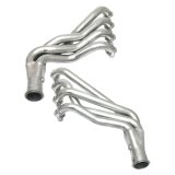 JBA Performance Exhaust Competition-Ready Headers 6813SJS Headers, Competition Ready, Stainless Steel, Silver Ceramic Coated, Chevy, 6.2L, Pair thumbnail 1