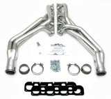 JBA Performance Exhaust Competition-Ready Headers 6965SJS Headers, Long Tube, Long Tube, Silver Ceramic Coated, 3 in. Collector, Dodge, 5.7/6.1/6.4L Hemi, Pair thumbnail 2