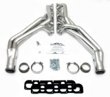 JBA Performance Exhaust Competition-Ready Headers 6965SJS Headers, Long Tube, Long Tube, Silver Ceramic Coated, 3 in. Collector, Dodge, 5.7/6.1/6.4L Hemi, Pair thumbnail 4
