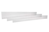 Dominator Dirt Rocker Panels DOM-1100-WH Race Car Body Panels, Panels, Style, Panel Position, High-impact Plastic, White, 7 in. x 78 in., Set of 3 thumbnail 1