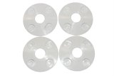 Dominator Hood Pin Scuff Plates DOM-1202-WH White - 4 and 16 rivets thumbnail 1