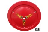 Dominator Race Products Wheel Covers DOM-1012-DZUS-RD Universal Cover - Smooth 15" - Fits - Weld/Keizer, Aero, Bassett, Circle thumbnail 1