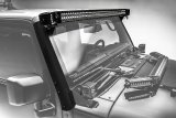 ZROADZ Auxiliary Light Mounting Brackets for 2007-2018 WRANGLER, 2018 WRANGLER JK - Z374811 2007-2017 JEEP JK: A Pillar Roof Level Single Bar 52" LED Bar Mounts Straight To Mount One 52" Zroadz LED Straight Bar thumbnail 1