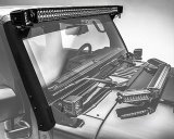 ZROADZ Auxiliary Light Mounting Brackets for 2007-2018 WRANGLER, 2018 WRANGLER JK - Z374811 2007-2017 JEEP JK: A Pillar Roof Level Single Bar 52" LED Bar Mounts Straight To Mount One 52" Zroadz LED Straight Bar thumbnail 8