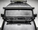 ZROADZ Auxiliary Light Mounting Brackets for 2007-2018 WRANGLER, 2018 WRANGLER JK - Z374811 2007-2017 JEEP JK: A Pillar Roof Level Single Bar 52" LED Bar Mounts Straight To Mount One 52" Zroadz LED Straight Bar thumbnail 9