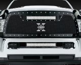 ZROADZ Light Mount Brackets Z324521 2010-2016 DODGE RAM 2500/3500: Front Bumper Center Opening LED Bar Mounts - to mount 20" Zroadz LED or Similar Style thumbnail 2