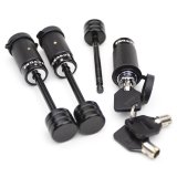 ZROADZ Access Overland Rack Lock with Keys for 2020-2022 GLADIATOR, 2019-2021 RANGER, 2016-2021 TACOMA - Z830001 Lock, Truck Bed Lock, Black, Ford Ranger thumbnail 3