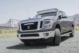 ZROADZ Light Mount Brackets Z337581 2016-2016 NISSAN TITAN: Front Roof LED Bar Mounts - To One 50" Zroadz Straight OR Curved LED Bar or similar style thumbnail 4