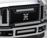 ZROADZ Light Mount Brackets Z325632 2008-2010 FORD F250/350: Front Bumper Center Opening LED Bar Mounts - to mount 20" Zroadz LED or Similar Style thumbnail 4