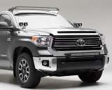 ZROADZ Hood Hinge LED Pod Light Brackets for 2014-2021 TUNDRA - Z369641 2014-2017 TOYOTA TUNDRA: Hinges Bar Mounts By A Pillar mounting Two 3" Zroadz Cube Work Lights or Similar Style Bol thumbnail 3