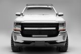 ZROADZ Front Roof LED Light Brackets for 2019-2022 SIERRA 1500, SILVERADO 1500 - Z332281 Bar Mounting Bracket, Chevrolet/GMC Bracket, Black thumbnail 2