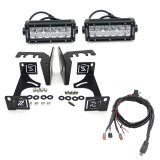 ZROADZ Light Bars, Pods and Fog Lights Z384551-KIT Auxiliary Ram Rebel Rear Bumper LED Bar Kit. Includes (2) 6in LED light bars. thumbnail 1