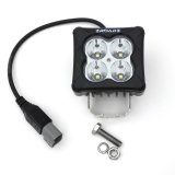 ZROADZ Front Bumper Top LED Light Kits Z325431-KIT Pods, Clear/White Pods, Bracket, Top, Bolt-On, No Drilling Required, Ford, Kit thumbnail 4