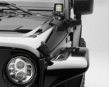 ZROADZ Auxiliary Light Mounting Brackets for 2007-2018 WRANGLER, 2018 WRANGLER JK - Z374814 2007-2017 JEEP : A Pillar Lower Pod Style LED Bar Mounts (Add to A Pillar # Z374811 or use stand alone) thumbnail 7
