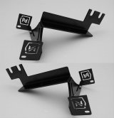 ZROADZ Auxiliary Light Mounting Brackets for 2015-2017 F-150 - Z385731 FORD F150: Rear Bumper/Frame LED Bar Mounts 8" Opening Swivel Adjustments to Mount 6" Zroadz LED or similar light Bolt On Easy thumbnail 2