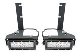 ZROADZ Rear Bumper LED Light Brackets Z381421 Auxiliary Mounting Bracket, CHEVROLET SILVERADO 2500/3500 Mounting Brkts thumbnail 1
