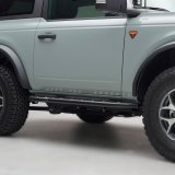 ZROADZ Rock Slider Side Steps for 2021-2022 BRONCO - Z745421 Guards, Sliders, Steel, Black Powdercoated, Bolt-On, No Drilling Required, 2 Door Ford Bronco, Pair thumbnail 1