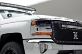ZROADZ Auxiliary Light Mounting Brackets for 2007-2013 SIERRA 1500, SILVERADO 1500 - Z332081 2014-2018 CHEVROLET 1500: Front Roof LED Bar Mounts To Mount One 50" Zroadz Straight OR Curved LED Bar or similar style thumbnail 3