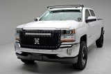ZROADZ Auxiliary Light Mounting Brackets for 2007-2013 SIERRA 1500, SILVERADO 1500 - Z332081 2014-2018 CHEVROLET 1500: Front Roof LED Bar Mounts To Mount One 50" Zroadz Straight OR Curved LED Bar or similar style thumbnail 5