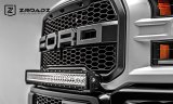 ZROADZ Front Bumper Top LED Light Brackets for 2017-2020 F-150 - Z325662 2017 Ford F150 Raptor Bar Mounts(Brackets Only) to mount 40" Curved or Similar Style light thumbnail 1