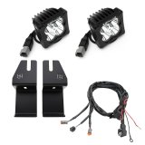 ZROADZ Rear Bumper LED Light Kits Z385401-KITA Pods, Kit with 3 Inch Amber Pod Lights, Sold a Kit thumbnail 4