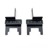 ZROADZ Light Mount Brackets Z394811 Auxiliary mount brackets JEEP Wrangler JK Rear Window Brackets. Hard Top Only. thumbnail 3