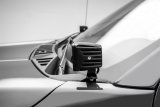 ZROADZ Hood Hinge LED Pod Light Brackets for 2018-2021 F-150 - Z365711 Mount Brackets, Brackets, Mounts 3 in. Pads, Steel, Black, Ford, Pair thumbnail 2