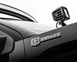 ZROADZ Hood Hinge LED Pod Light Brackets Z364521 2009-2017 DODGE RAM 1500: Hinges Bar Mounts - By A Pillar - for mounting Two 3" Zroadz Cube Work Lights or Similar Style - B thumbnail 2