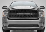 ZROADZ LED Grilles for 2013-2018 1500, 2019-2023 1500 CLASSIC - Z314581 Grille Ram w 20 In Bar, Black Powder Coated Mild Steel, Includes Wiring Harness thumbnail 1