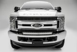 ZROADZ Light Mount Brackets Z325472 2017-Ford Super Duty F-250-350 Front Bumper Top LED Bar Mounts - to mount 30"" Curved Zroadz LED or Similar Style light thumbnail 1