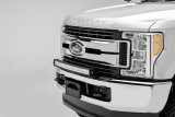 ZROADZ Light Mount Brackets Z325472 2017-Ford Super Duty F-250-350 Front Bumper Top LED Bar Mounts - to mount 30"" Curved Zroadz LED or Similar Style light thumbnail 2