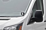 ZROADZ Hood Hinge LED Pod Light Brackets Z365751 Hinge, Ford Bracket, Black, Mild Steel thumbnail 3