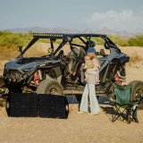 KC HiLiTES Portable Foldable Solar Panels 5001 Panels, Portable, Monocrystalline, 150W Max Power, 6.03A Max Output Current, 27.240 in. Length, 26.780 in. Width, 0.079 in. Height, Each thumbnail 6