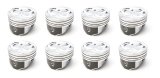Speed-Pro Hypereutectic Pistons H815DCP30 Pistons, Hypereutectic, Dish, 4.030 in. Bore, Chevy, GMC, Set of 8 thumbnail 3