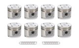 Sealed Power Cast Pistons 285AP30 Piston, Cast, Flat Top, 3.906 in. Bore, Chrysler, Dodge, Plymouth, Small Block, V8, Set of 8 thumbnail 3