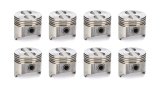 Sealed Power Cast Pistons 235NP30 Pistons, Cast, Flat, 3.905 in. Bore, Checker, Chevy, GMC, Set of 8 thumbnail 3