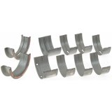 Sealed Power Main Bearing Sets 4040M20 Bearings, 0.020 in. Crankshaft Undersize, Tri Metal, 1/2 Groove, Upper, Pontiac, 326, 350, 389, 400, Set of 5 thumbnail 1