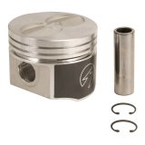 Speed-Pro Forged Pistons L2291F40 Pistons, Forged, Flat, 4.090 in. Bore, Ford, Mercury, Set of 8 thumbnail 2
