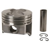 Speed-Pro Hypereutectic Pistons H336CP30 Pistons, Hypereutectic, Flat, 4.030 in. Bore, Ford, Mercury, Set of 8 thumbnail 2