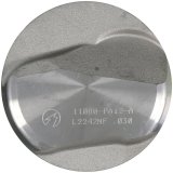 Speed-Pro Forged Pistons L2242NF30 Pistons, Forged, Dome, 4.124 in. Bore, Chevy, Set of 8 thumbnail 1