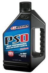 0 Maxima PS0 Ultra-Low Viscosity Racing Oil 39-03901 Engine Oil, PS0, Full Synthetic, 0W, Quart, Each thumbnail 1