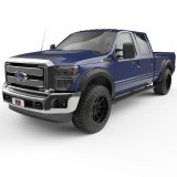 EGR No-Drill Bolt-On Look Fender Flares 793814 Flares, Bolt On Look, ABS Plastic, Black, 2.00 in. Wide, Ford, Front and Rear, Set of 4 thumbnail 4