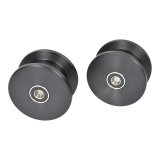 JOES Racing Products Powersports Belt and Chain Tensioners 25876-B MS Tensioner Wheels Only, Black thumbnail 1
