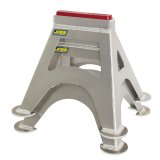 JOES Racing Products 1,000 Lbs Jack Stands 55500 Stands, 1-ton Capacity, Aluminum, Natural, 14.00 in. Extended Height, Pair thumbnail 1