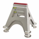 JOES Racing Products 1,000 Lbs Jack Stands 55500 Stands, 1-ton Capacity, Aluminum, Natural, 14.00 in. Extended Height, Pair thumbnail 3