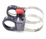 JOES Racing Products Fire Extinguisher Brackets 12824 Bracket, Roll Bar Mount, Billet Aluminum, Gray Anodized, 1.75 in. Bar Diameter, Each thumbnail 3