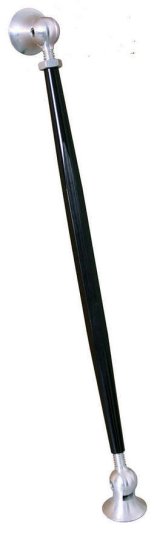 JOES Racing Products Spoiler Supports 12078 Support, Aluminum, Black Anodized, 8.00 in. Length, Each thumbnail 2
