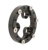 JOES Racing Products Momo Steering Wheel Hub Adapters 13411 Adapter, 6-bolt, Aluminum, Black Anodized, Kit thumbnail 4